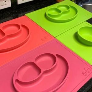 Ex pz food mat plate for kids
